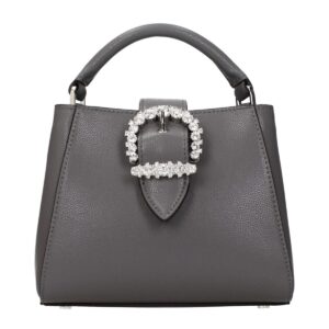 Jimmy Choo Gray Leather Handbag