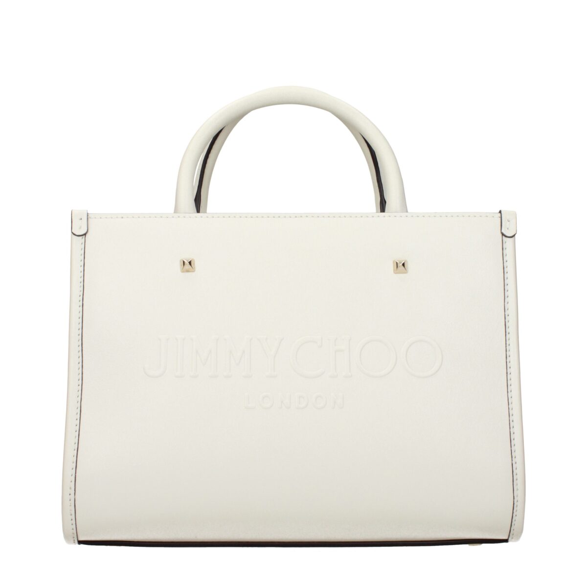 Jimmy Choo White Leather Handbag