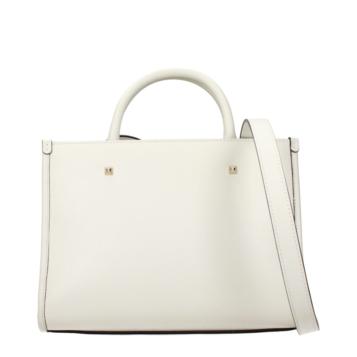 Jimmy Choo White Leather Handbag - Image 3