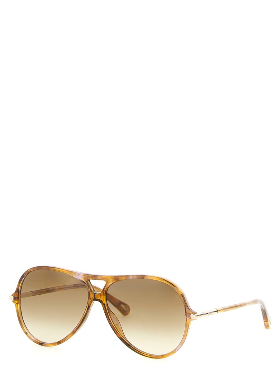 Chloé Bicolor Acetate Sunglasses - Image 3