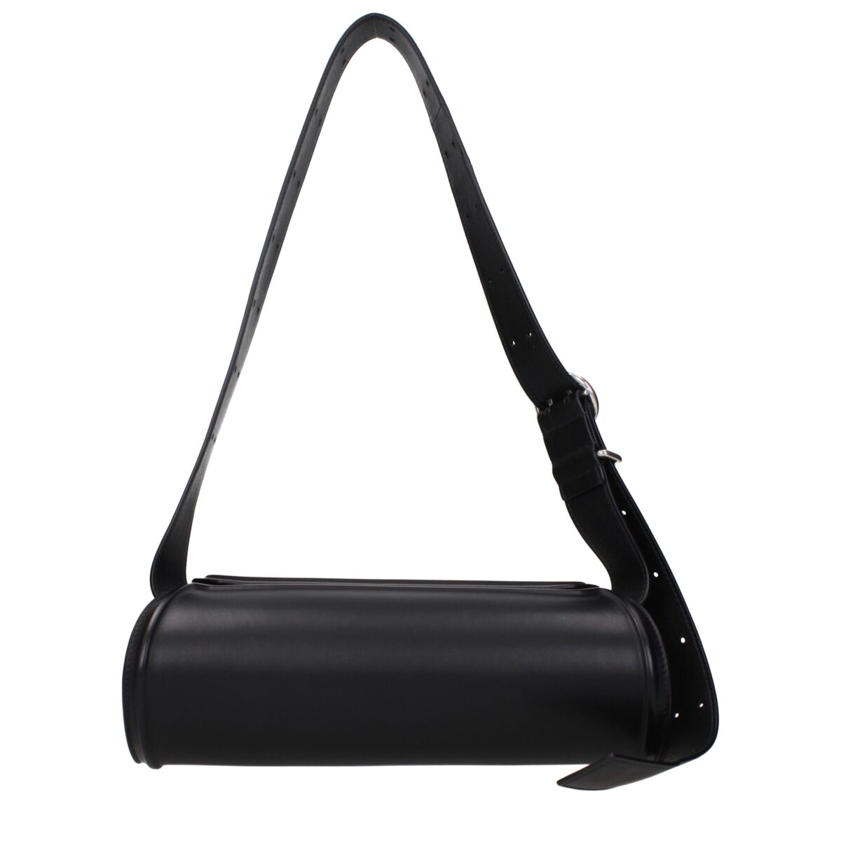 Jil Sander Black Leather Crossbody Bag - Image 3