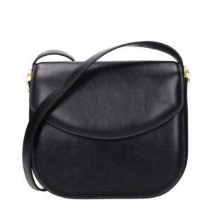 Jil Sander Black Leather Crossbody Bag
