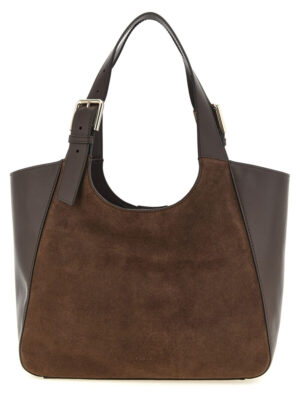 Furla Brown Calfskin Tote Bag