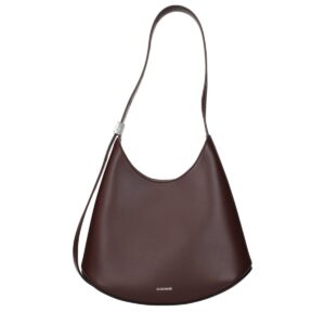 Jil Sander Red Leather Shoulder Bag