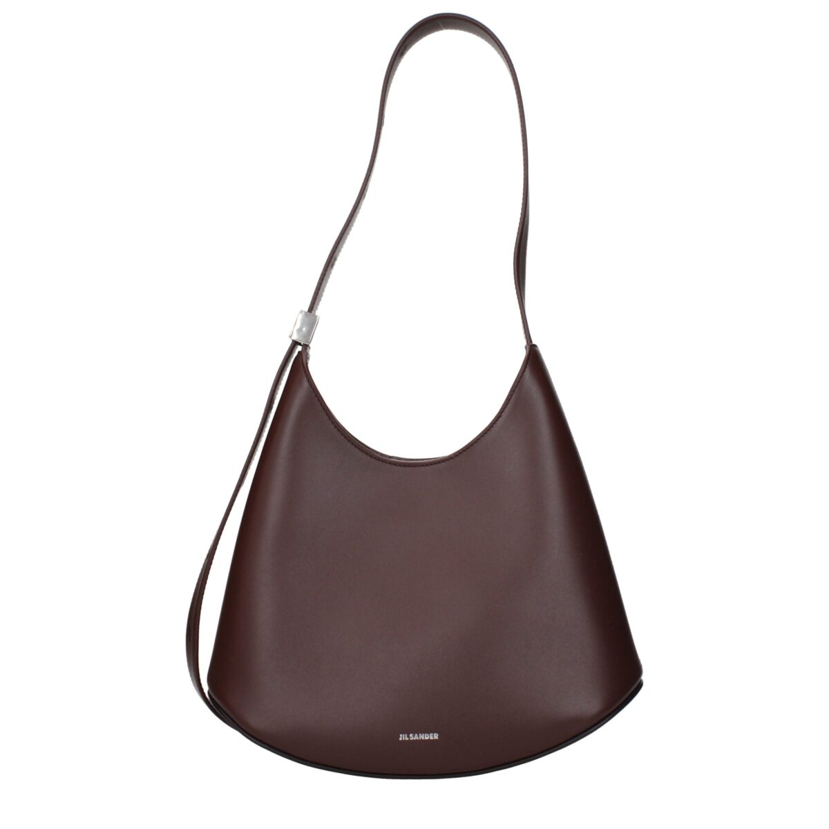 Jil Sander Red Leather Shoulder Bag