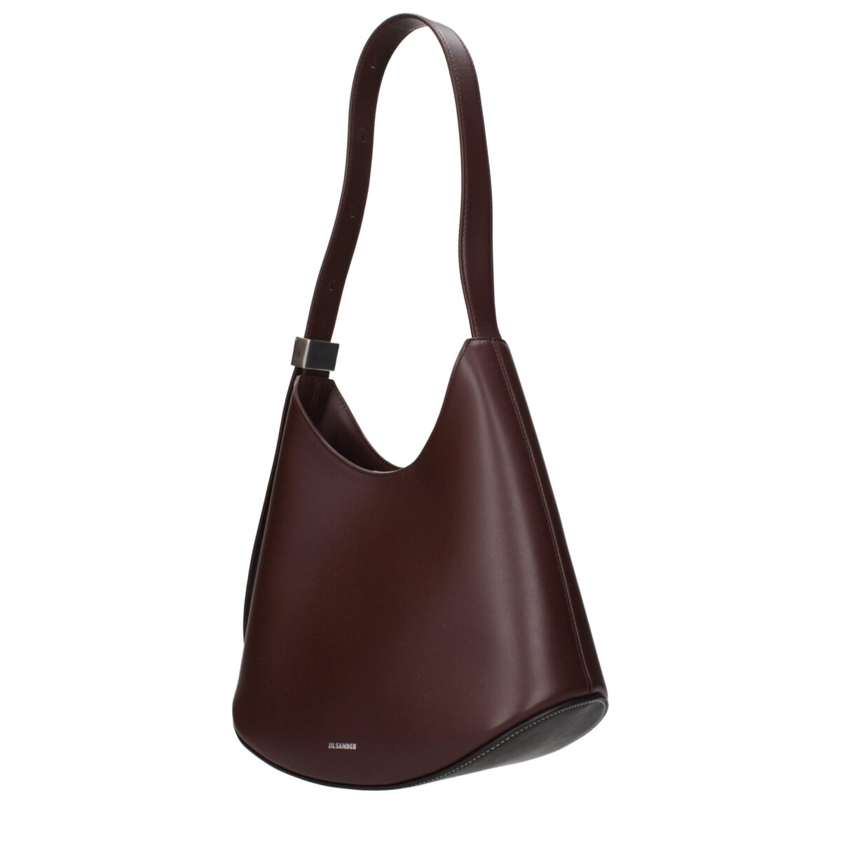 Jil Sander Red Leather Shoulder Bag - Image 2