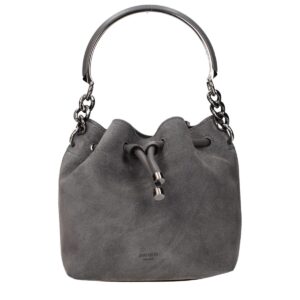 Jimmy Choo Gray Leather Handbag