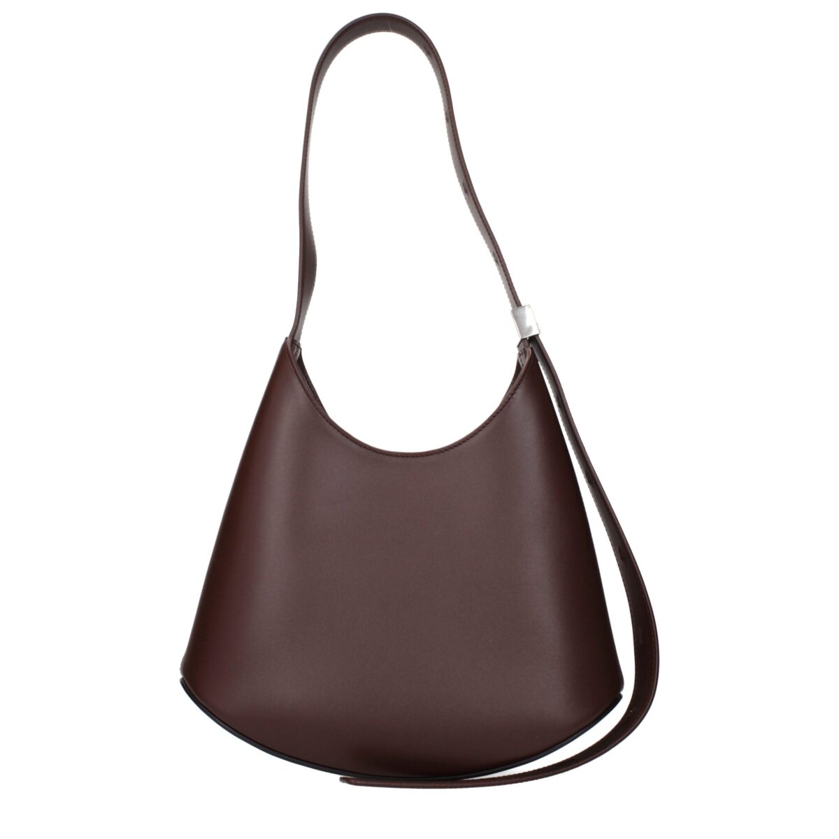 Jil Sander Red Leather Shoulder Bag - Image 3