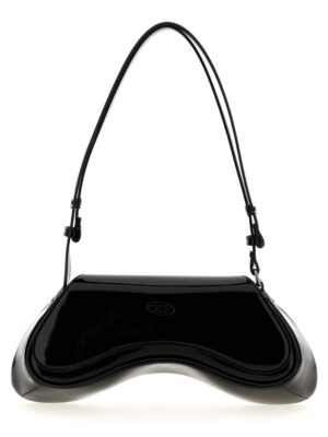 Diesel Black Polyethylene Shoulder Bag