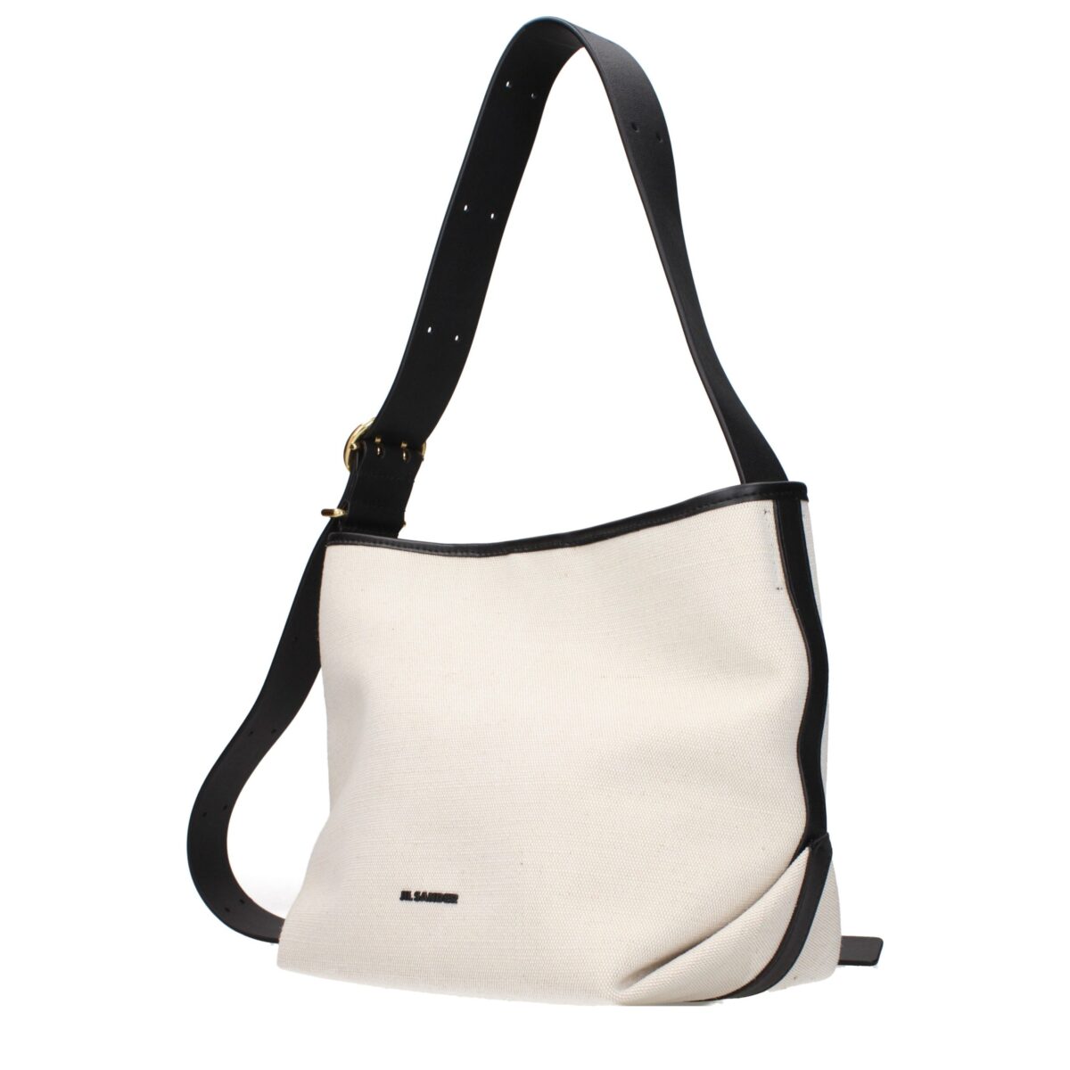 Jil Sander Beige Fabric Crossbody Bag - Image 2