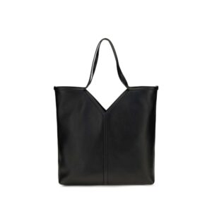 Saint Laurent Black Calf Leather Bos Taurus Shoulder Bag