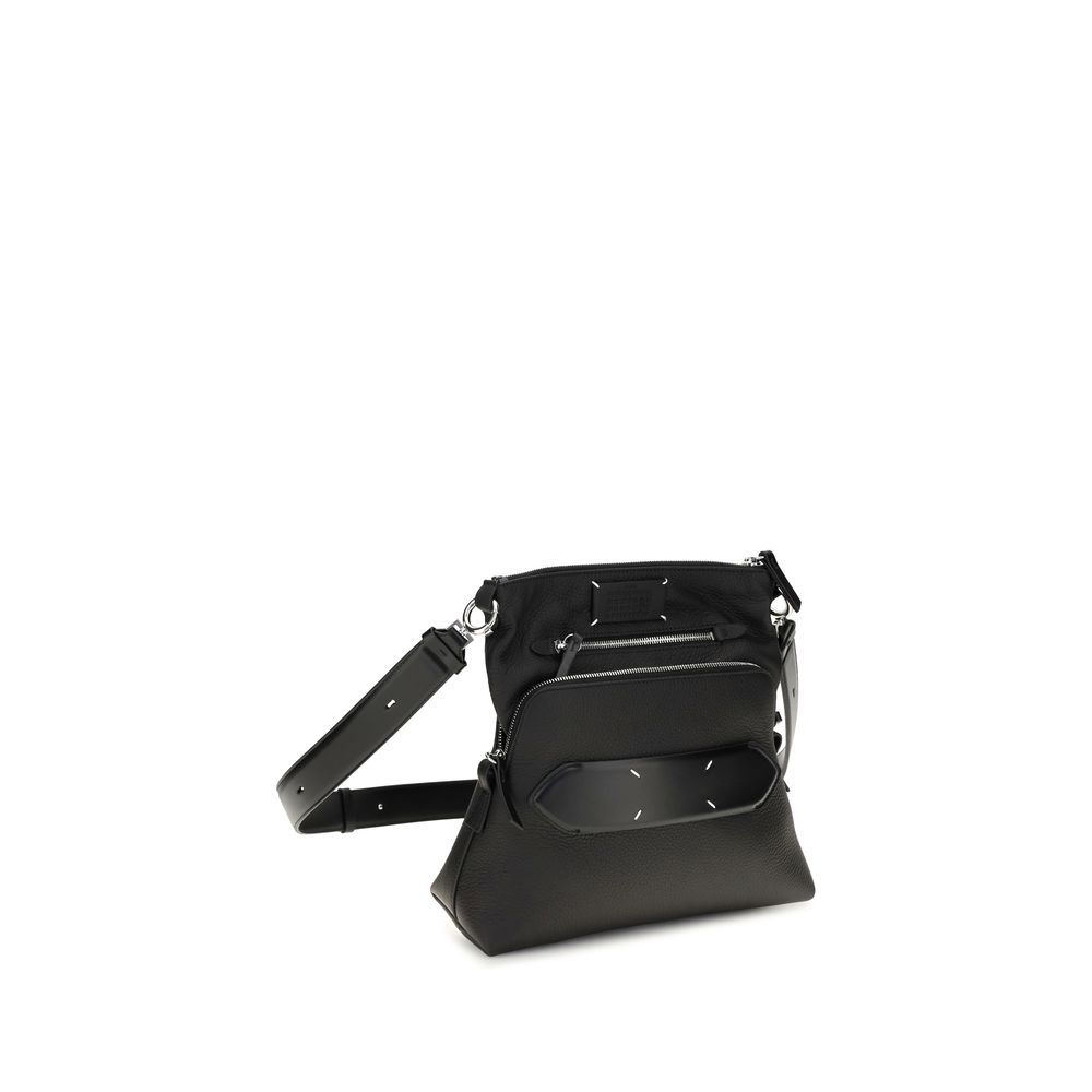 Maison Margiela Black Lamb Shoulder Bag - Image 2