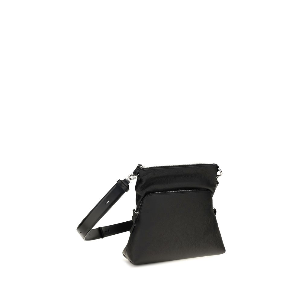 Maison Margiela Black Lamb Shoulder Bag - Image 3