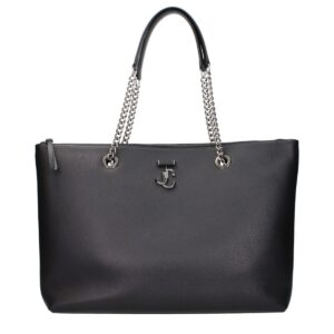 Jimmy Choo Black Leather Shoulder Bag