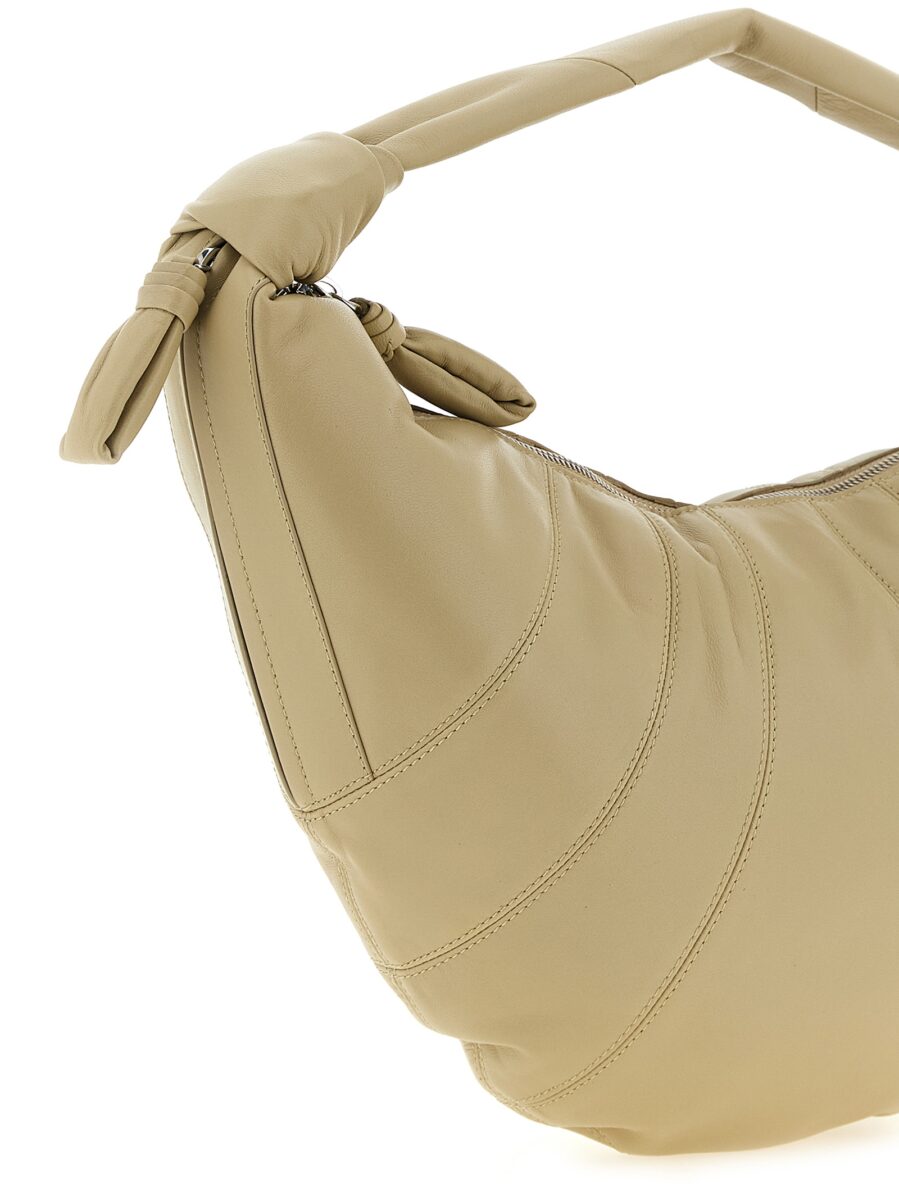 Lemaire Beige Lamb Leather Shoulder Bag - Image 3