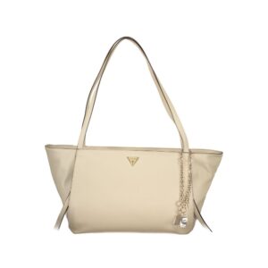 Guess Jeans Beige Polyurethane Women's Bag