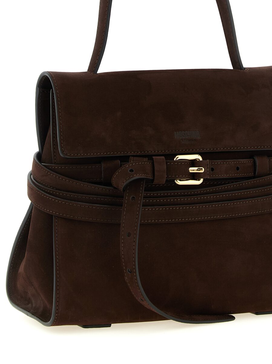 Moschino Brown Calfskin Handbag - Image 3