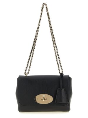 Mulberry Black Goatskin Crossbody Bag