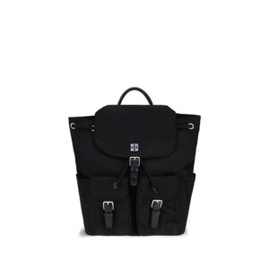 Tory Burch Black Nylon Backpack