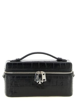 Tory Burch Black Lamb Leather Crossbody Bag