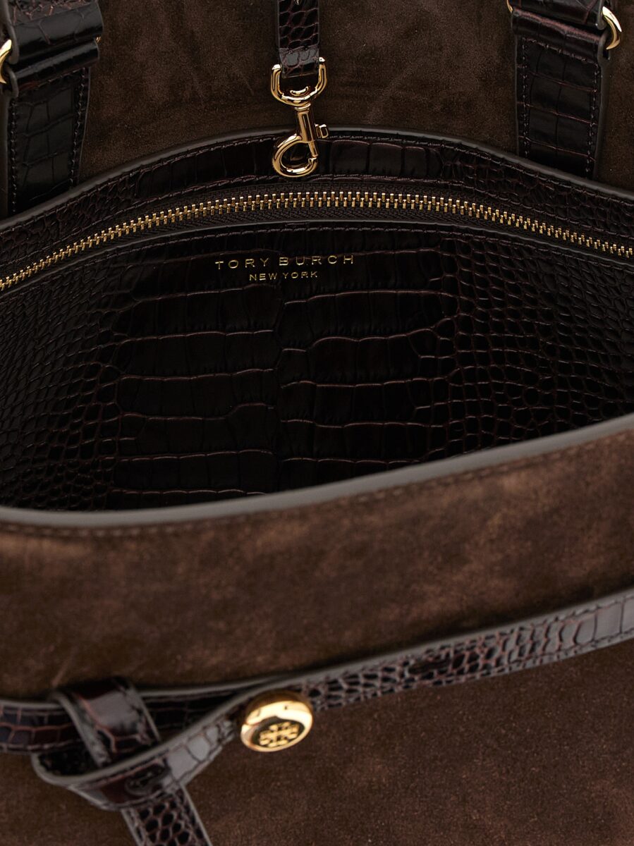 Tory Burch Brown Bovine Leather Crossbody Bag - Image 4