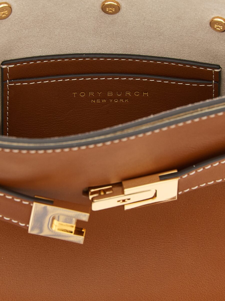 Tory Burch Brown Cowhide Crossbody Bag - Image 4