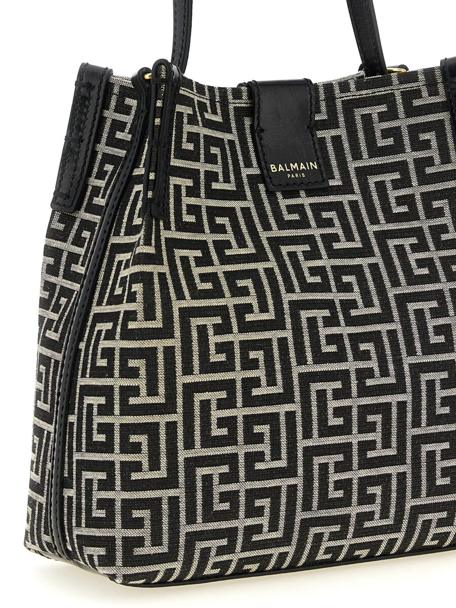 Balmain Bicolor Cotton Shoulder Bag - Image 3