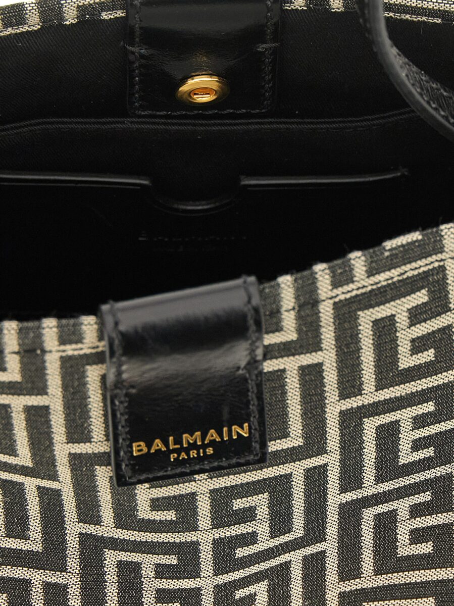 Balmain Bicolor Cotton Shoulder Bag - Image 4