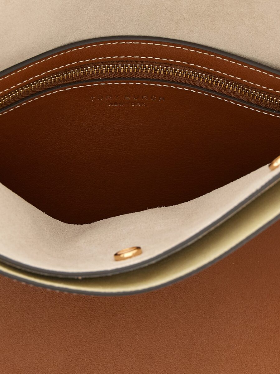 Tory Burch Brown Cowhide Crossbody Bag - Image 4