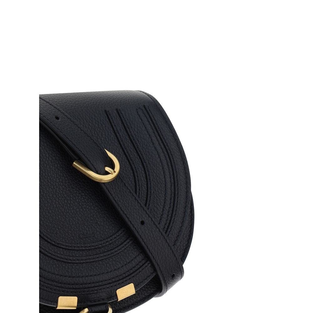 Chloé Black Calf Leather Bos Taurus Shoulder Bag - Image 4