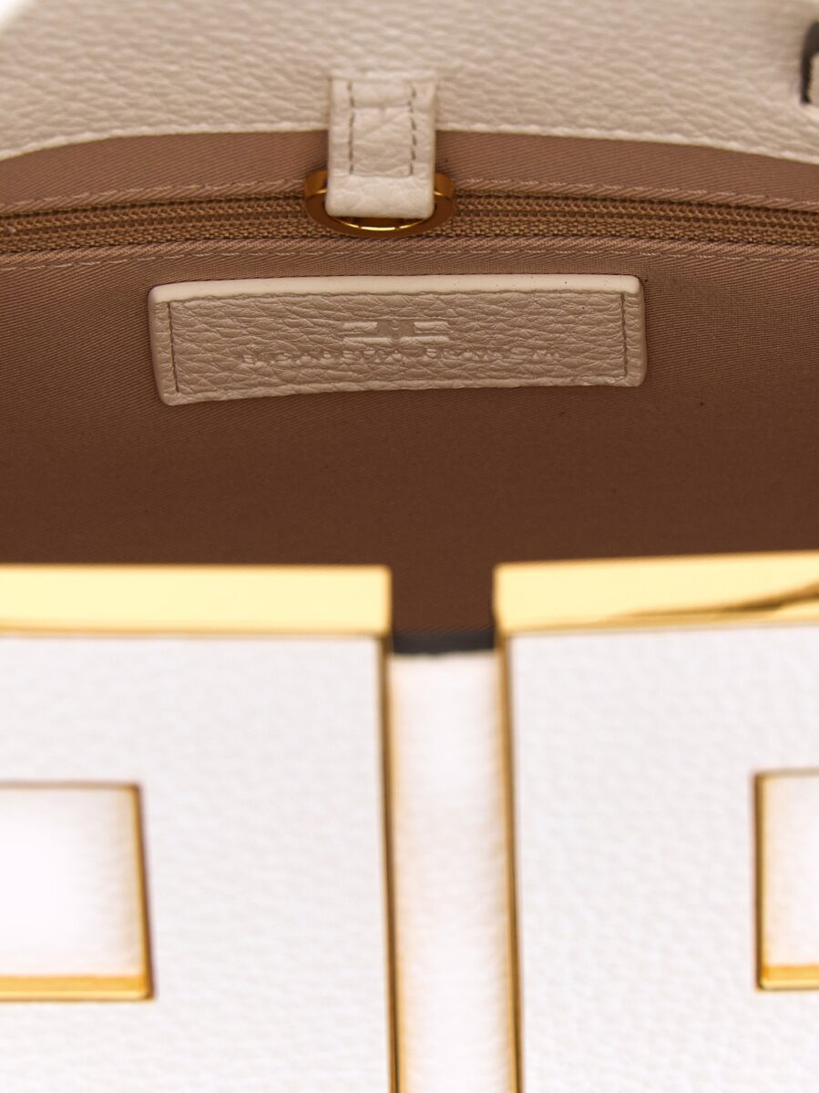 Elisabetta Franchi White Polyester Tote Bag - Image 4
