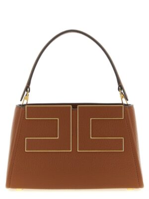 Elisabetta Franchi Brown Polyester Handbag