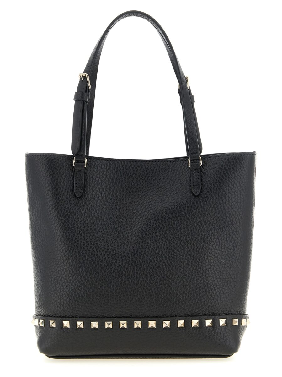Valentino Garavani Black Calfskin Shoulder Bag