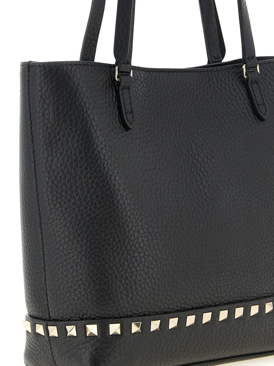 Valentino Garavani Black Calfskin Shoulder Bag - Image 3