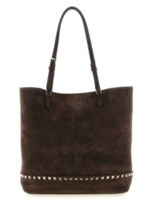 Valentino Garavani Brown Calfskin Shoulder Bag