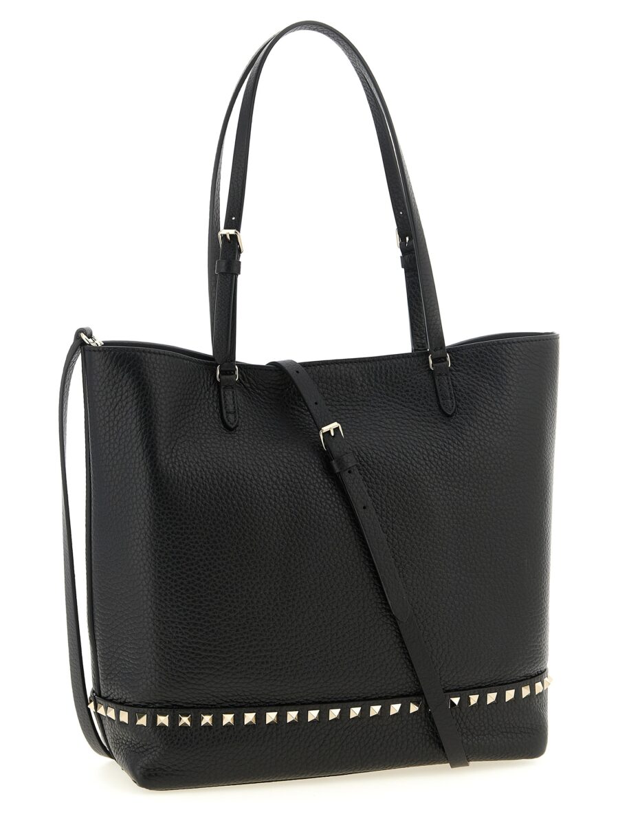 Valentino Garavani Black Calfskin Shoulder Bag - Image 2