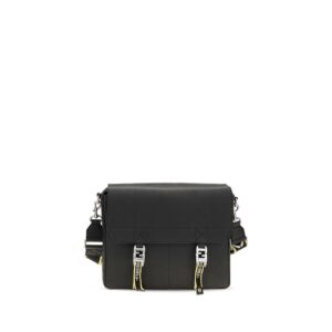Fendi Black Calf Leather Bos Taurus Shoulder Bag