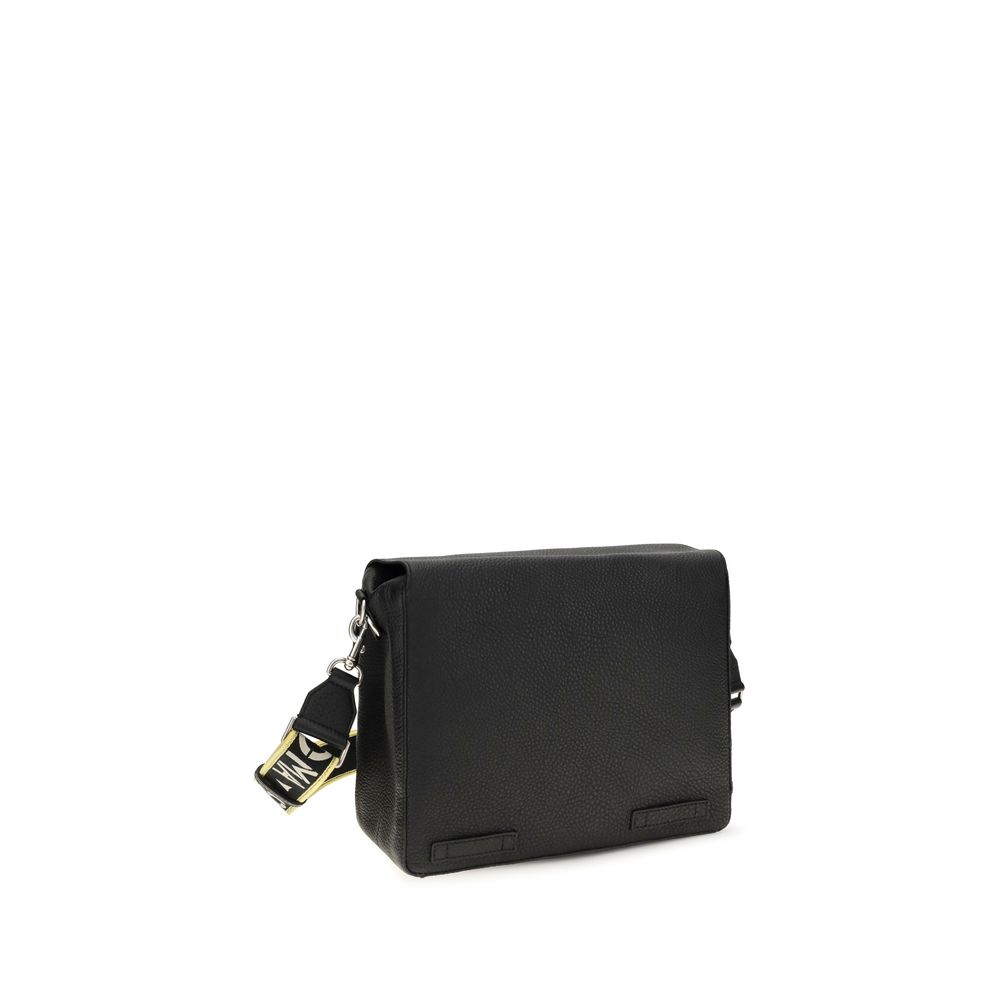 Fendi Black Calf Leather Bos Taurus Shoulder Bag - Image 3