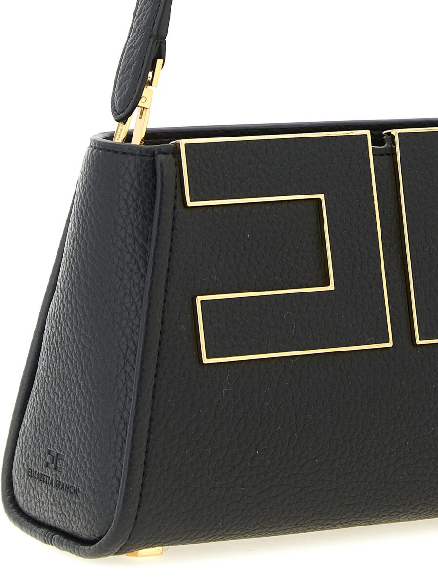 Elisabetta Franchi Black Polyester Handbag - Image 3