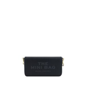 Marc Jacobs Black Calf Leather Bos Taurus Shoulder Bag