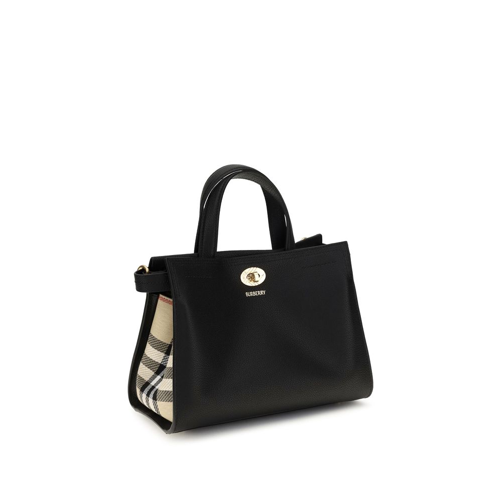 Burberry Black Cotton Handbag - Image 2