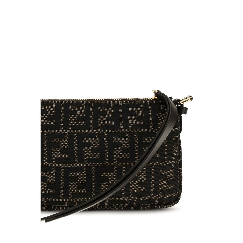 Fendi Brown Polyester Shoulder Bag - Image 3