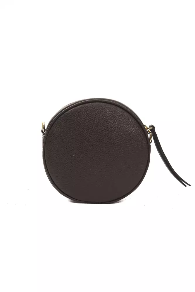 Pompei Donatella Brown Leather Women Crossbody Bag - Image 3