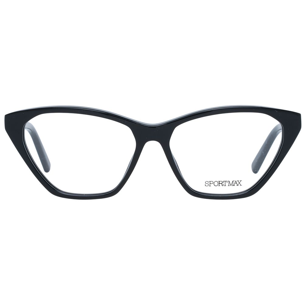 Sportmax Black Acetate Glasses (Frames) - Image 2