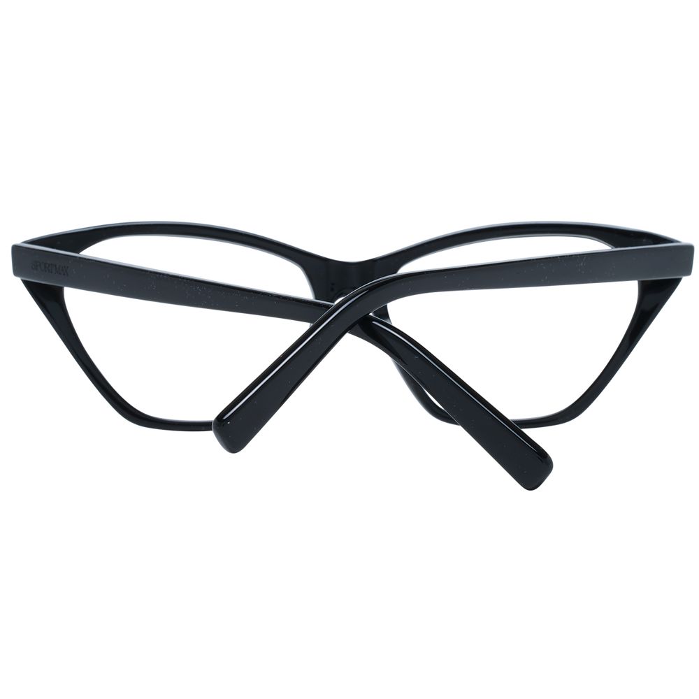 Sportmax Black Acetate Glasses (Frames) - Image 3