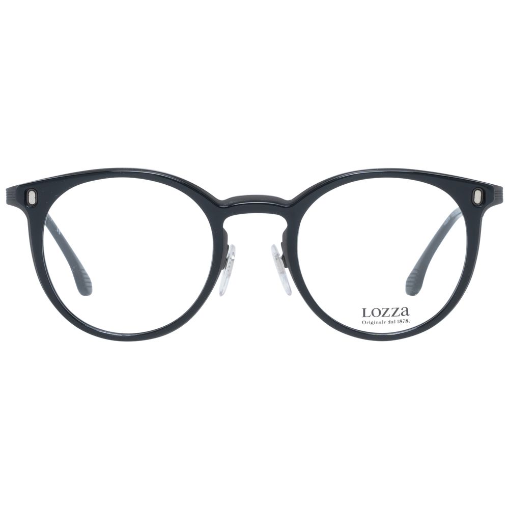 Lozza Black Metal Glasses (Frames) - Image 2