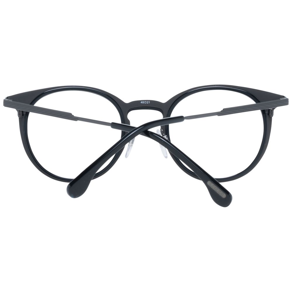 Lozza Black Metal Glasses (Frames) - Image 3