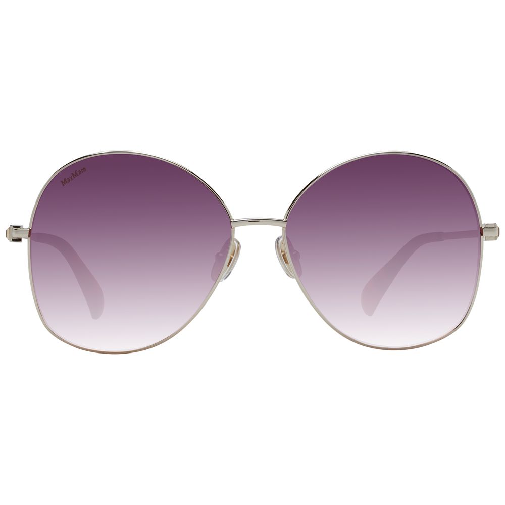Max Mara Gold Metal Sunglasses - Image 2