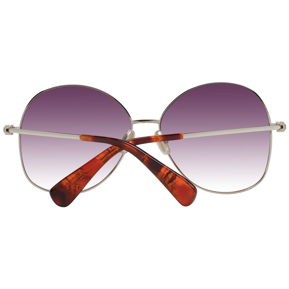 Max Mara Gold Metal Sunglasses - Image 3
