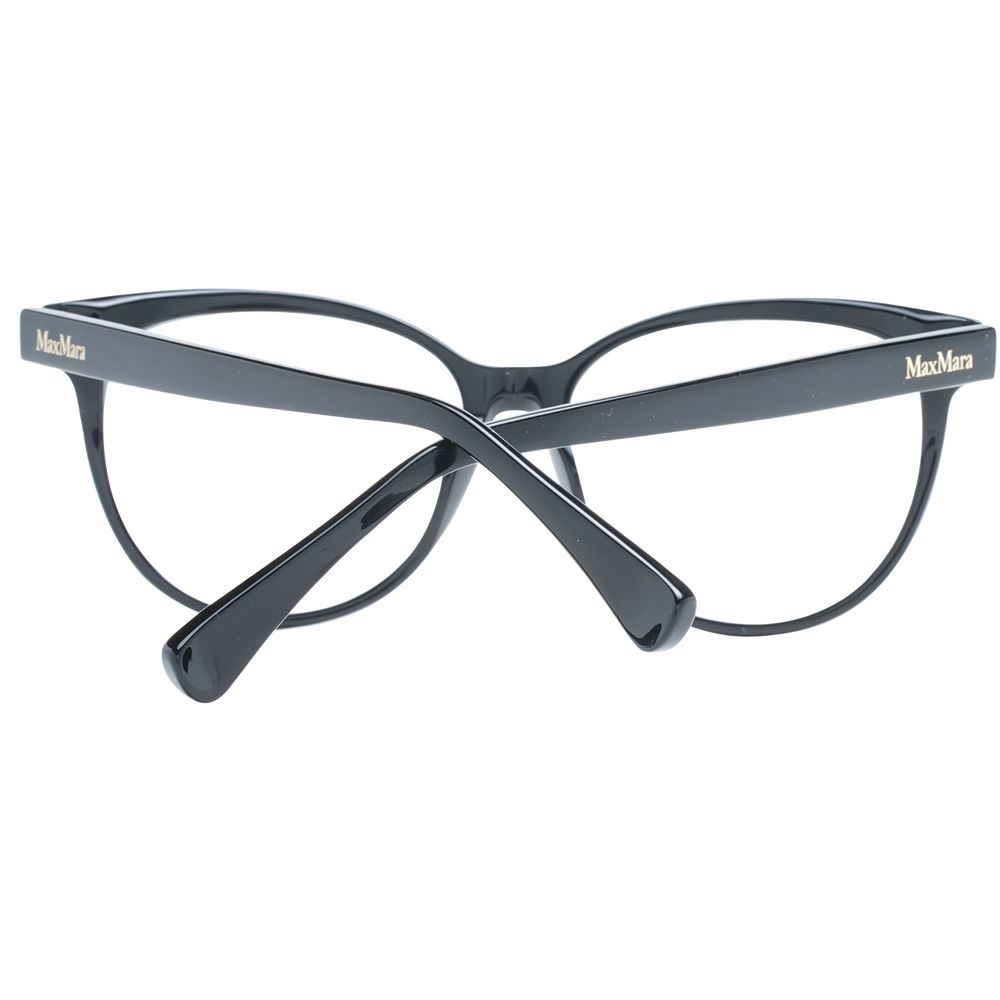 Max Mara Black Plastic Glasses (Frames) - Image 3